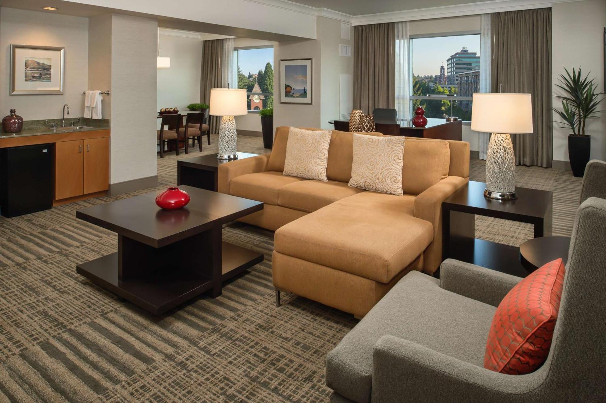 Hilton Vancouver Washington Esterno foto